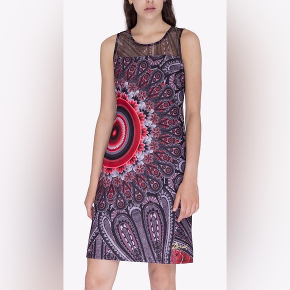 Desigual, Sleeveless Dress, Size Small - Picture 1 of 16